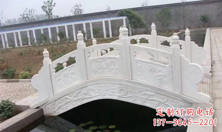 辽阳拱桥石雕户外摆件园林景观雕塑