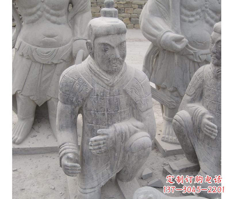 辽阳精致兵马俑雕塑,给您的空间一丝古代历史