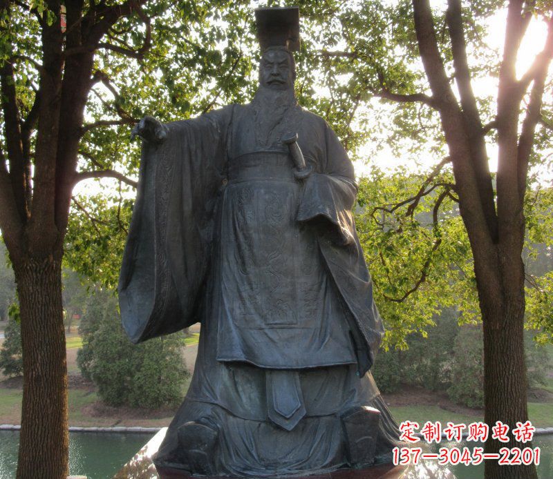 辽阳精美刘邦铜雕,历史悠久,每一块都是绝世精品!