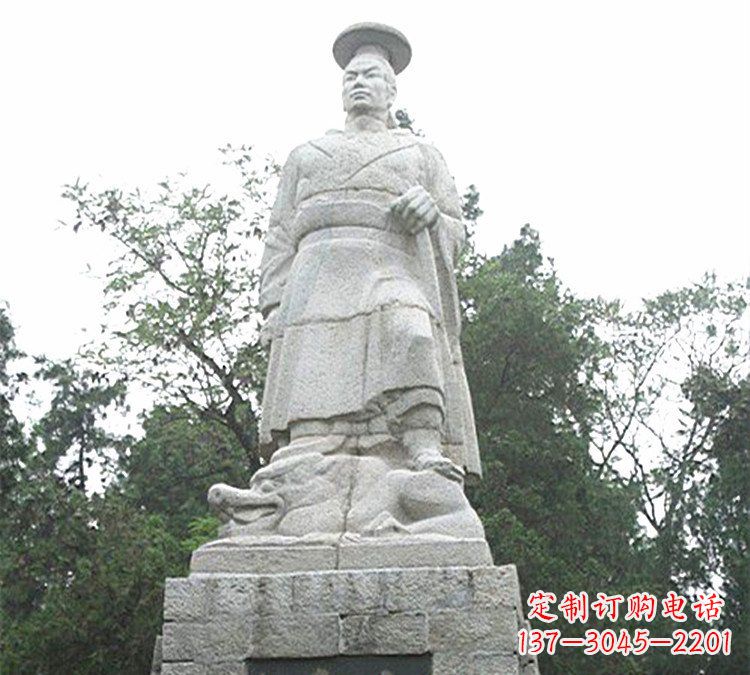 辽阳传承古代名人,大禹石雕