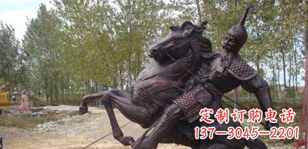 辽阳复古骑士马雕塑