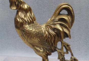 辽阳经典公鸡铜雕