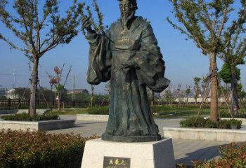 辽阳精美大师级铜雕——王羲之雕像