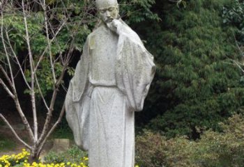 辽阳经典传承--李白石雕