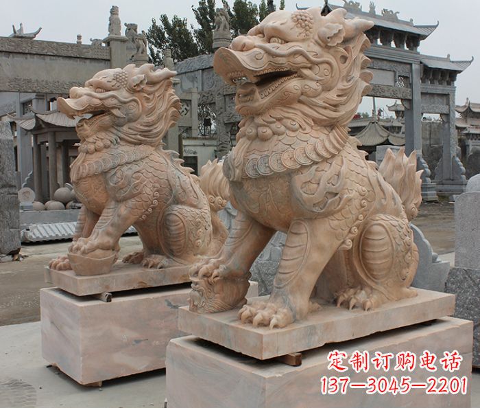 辽阳尊贵的古典麒麟雕塑