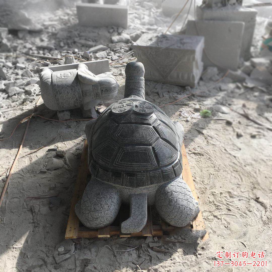 辽阳精致定制:古代石雕乌龟