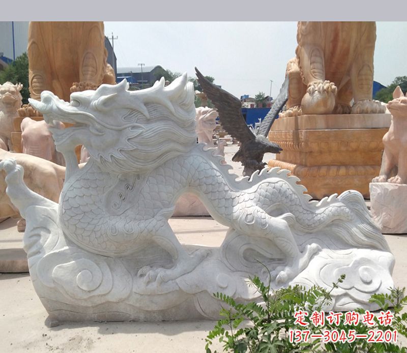 辽阳古代风格的动物石雕