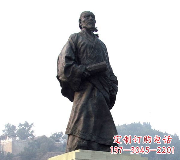 辽阳中领雕塑司马迁雕像,正宗传承古代文化