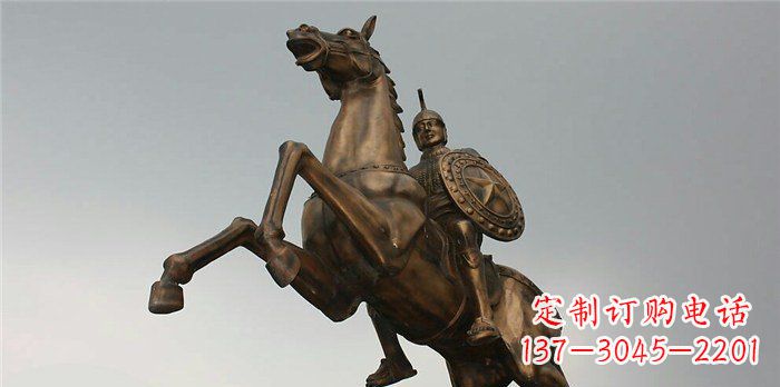 辽阳古罗马骑马战士铜雕