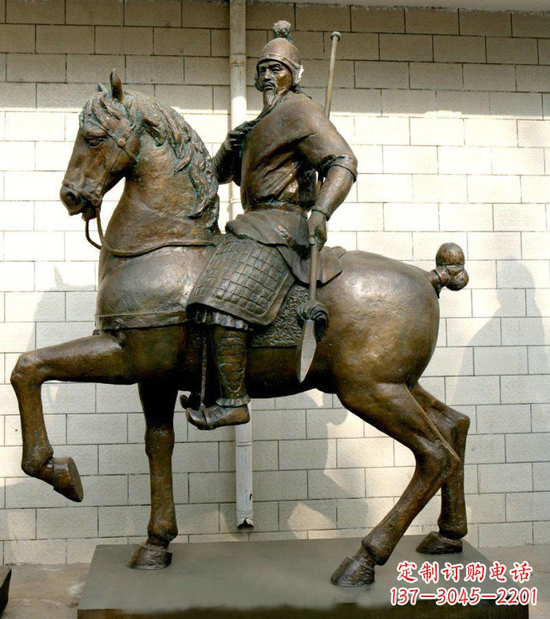 辽阳古罗马战士公园景观铜雕
