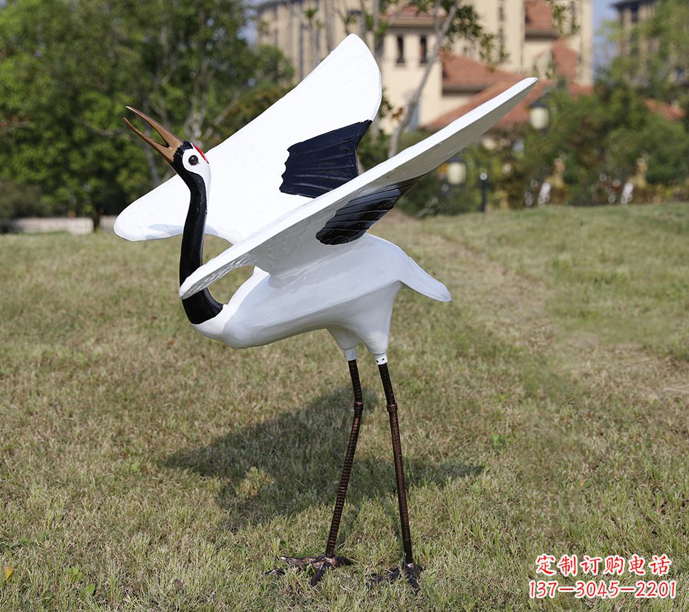 辽阳贵族气质,匠心精神:古人仙鹤雕塑