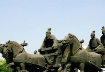 辽阳中领雕塑--尊贵马车雕塑
