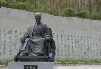 辽阳古典诸葛亮雕塑