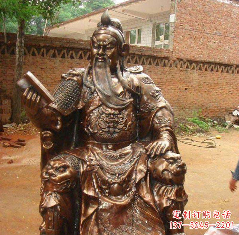 辽阳天下英雄,关公雕塑