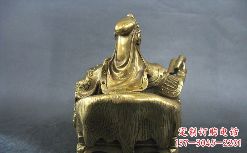 辽阳关公雕像·铜雕精美