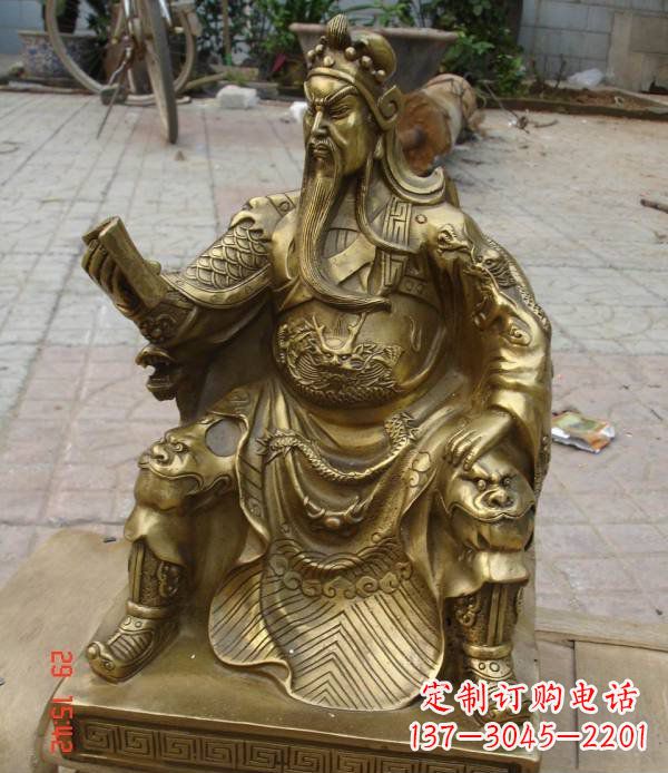 辽阳专业定制关公铜雕