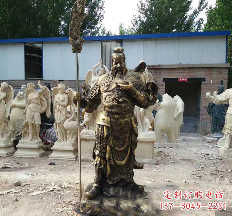 辽阳精致古典,尊贵典雅--关公铜雕定制