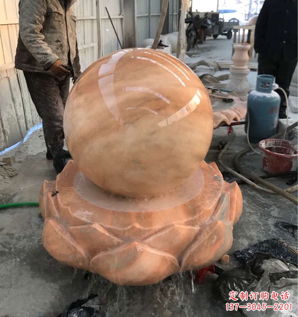 辽阳观音风水球定制雕塑