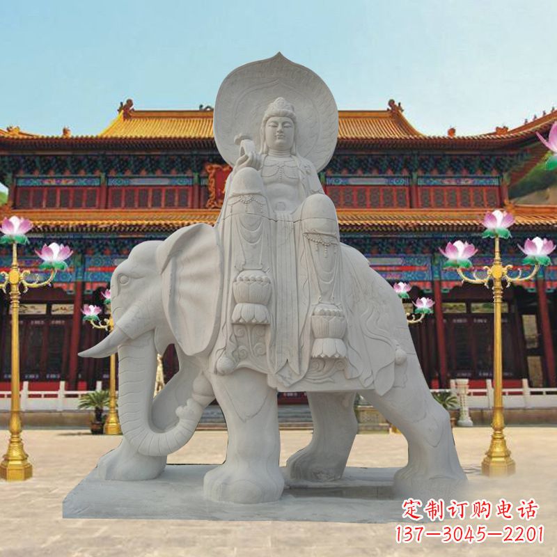 辽阳雕刻无远弗届的观音菩萨石雕佛像