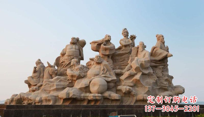 辽阳专业定制八仙过海雕塑