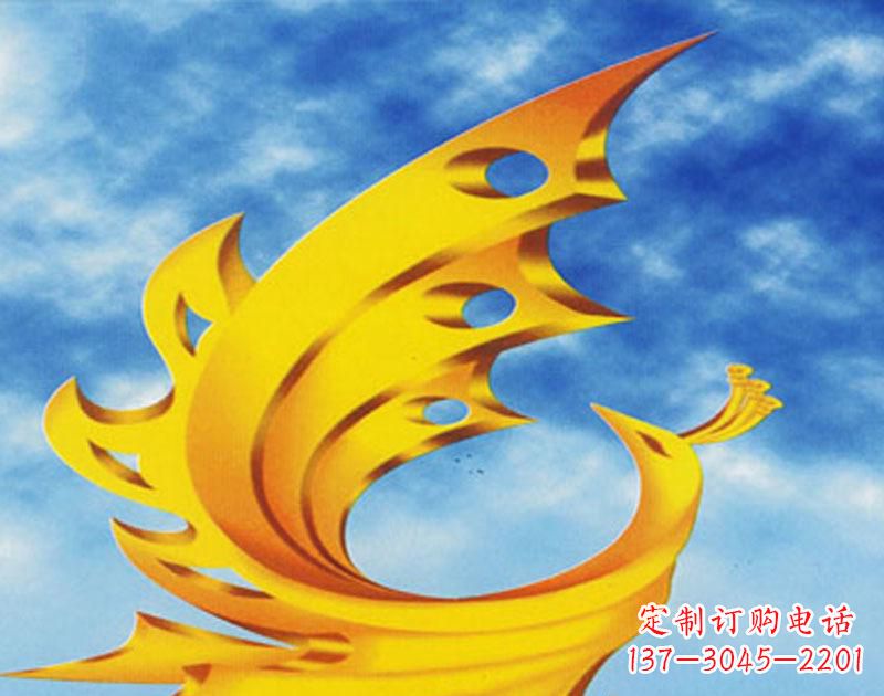 辽阳欣赏高贵凤凰雕塑