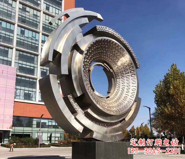 辽阳不锈钢工业齿轮雕塑