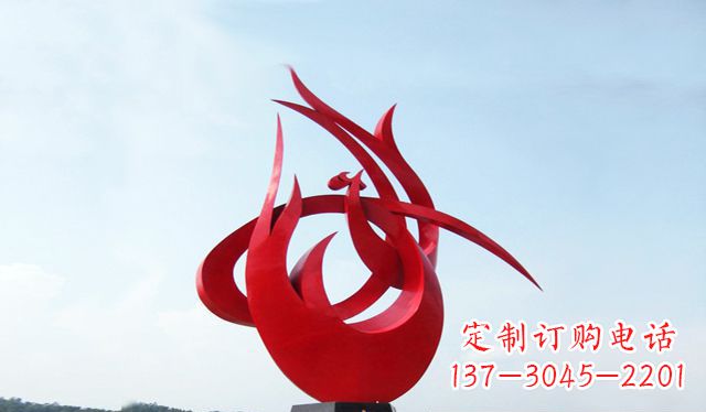 辽阳艺术引领，荣耀之羽——中国领雕塑制作不锈钢大型凤凰雕塑