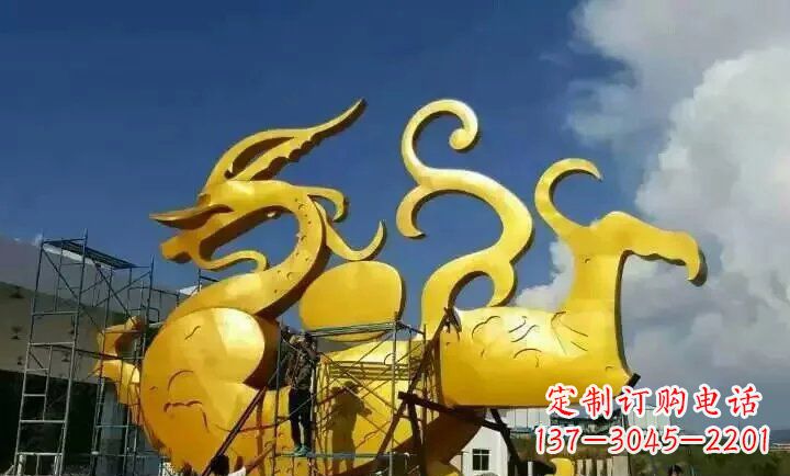辽阳中领雕塑动物雕塑,精美多彩;