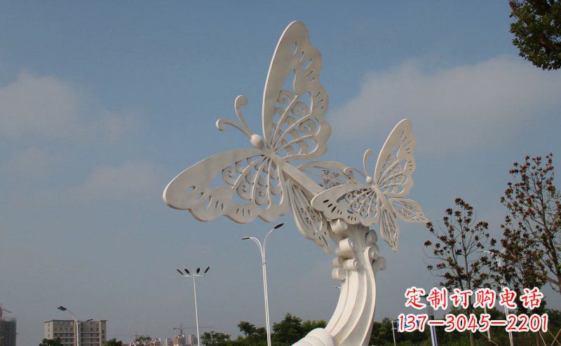 辽阳完美的蝴蝶不锈钢雕塑