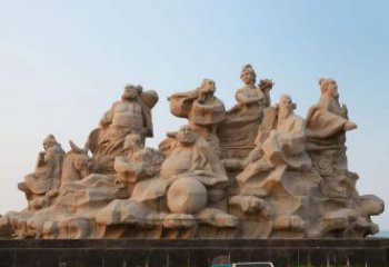 辽阳专业定制八仙过海雕塑