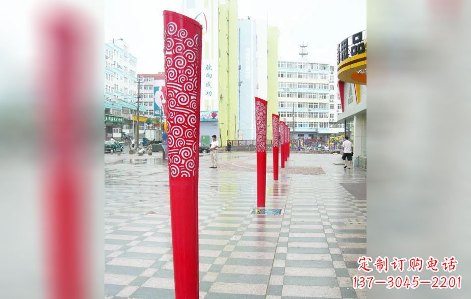 辽阳精致的不锈钢火炬雕塑