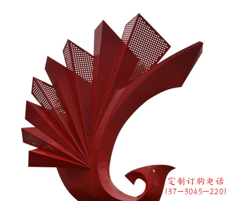 辽阳装点空间的定制孔雀雕塑