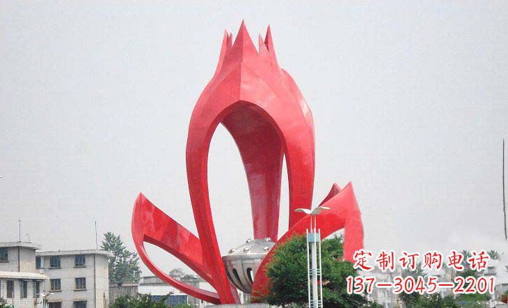 辽阳中领雕塑:莲蓬雕塑,营造神秘艺术气息