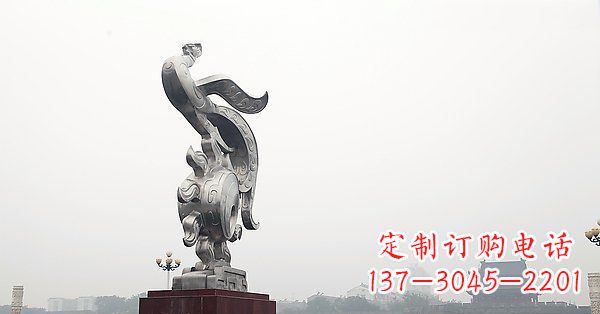 辽阳炫丽凤凰,景观雕塑精美绝伦