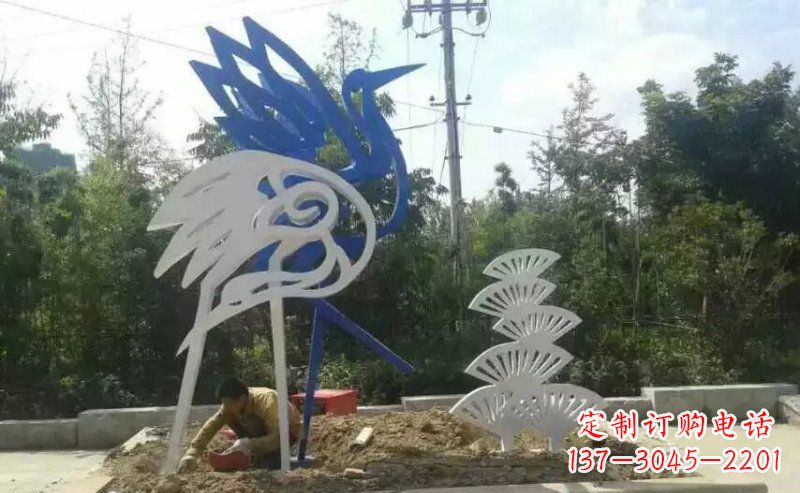 辽阳精美天鹅不锈钢雕塑