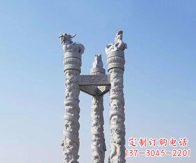 辽阳中领雕塑:精致石雕龙柱,展现时尚文化之美