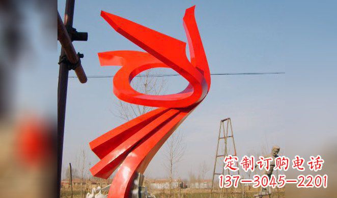 辽阳高贵凤凰不锈钢雕塑