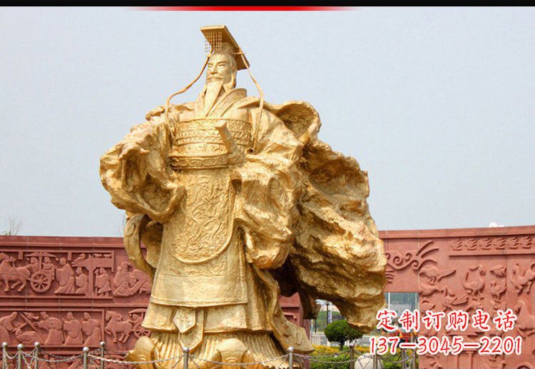辽阳铜雕刘邦,一款经典历久弥新的艺术品