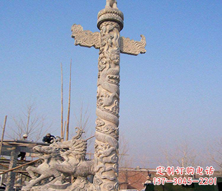 辽阳品质精美华表景观石雕