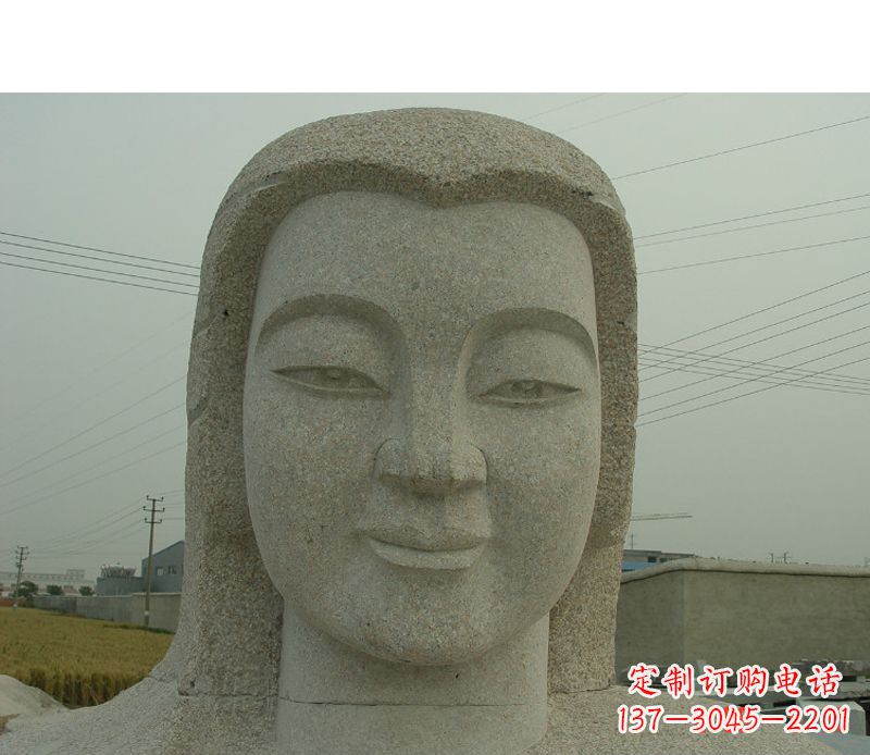 辽阳母爱永恒——广场黄河母亲石雕