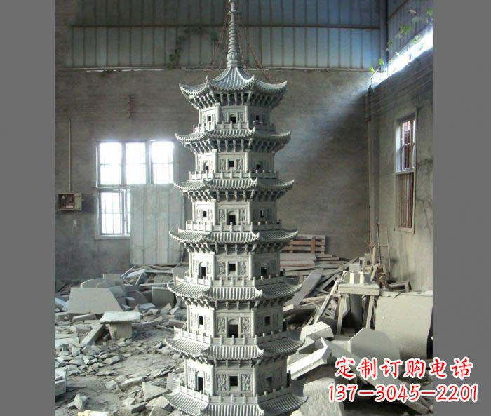 辽阳多层宝塔石雕,让您的景观更加出彩