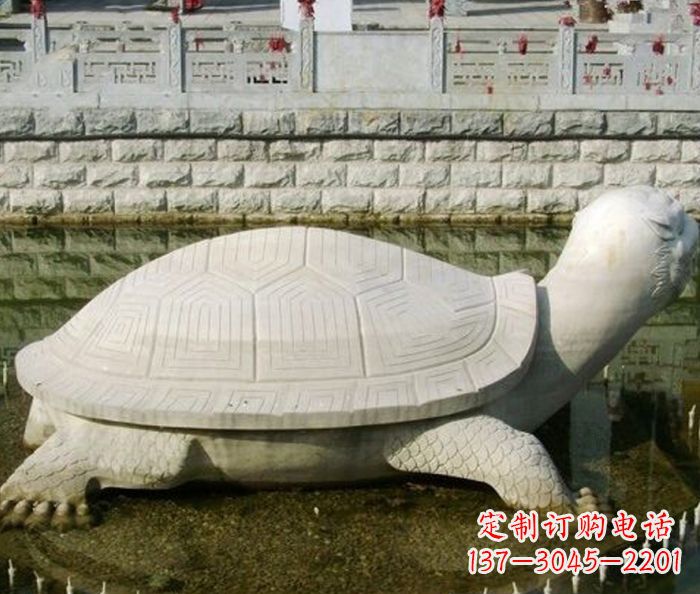 辽阳广场景观龟喷泉石雕
