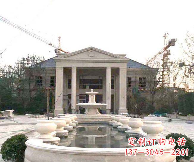 辽阳广场景观户外喷泉石雕