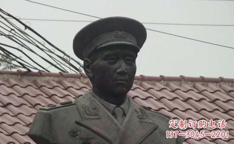 辽阳广场开国元帅伟人铜雕