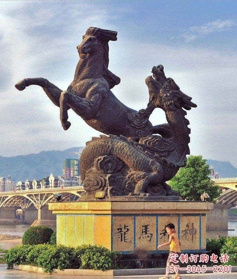 辽阳艺术般的动物铜雕，让您的广场龙马精神永存