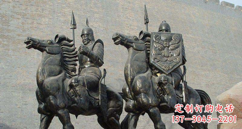 辽阳中领雕塑推出的将军铜雕以古代将军的形象为…
