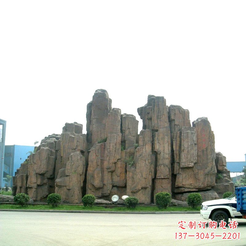 辽阳广场塑石假山雕塑