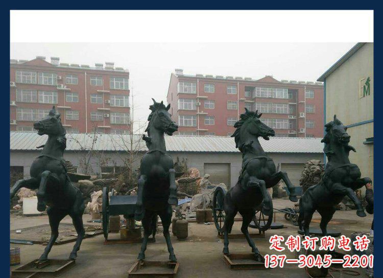 辽阳中领雕塑推出的优雅动物铜雕飞马,以其出色…