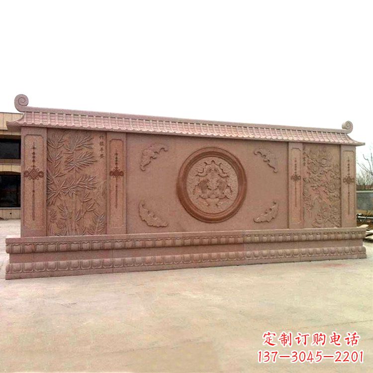 辽阳定制影壁石雕,让你的空间拥有精美雕塑