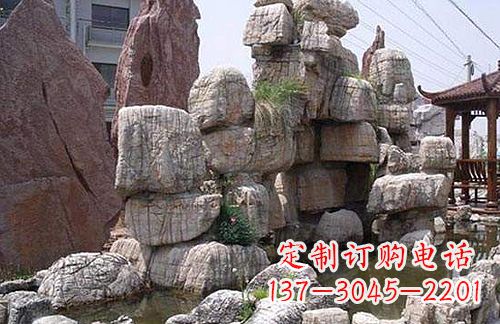 辽阳龟纹石假山